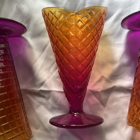 Waffle Ice Cream Glasses. - Picture 5 of 5